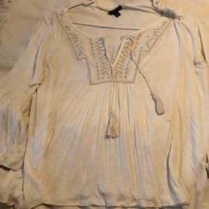 American Eagle Flowy Shirt